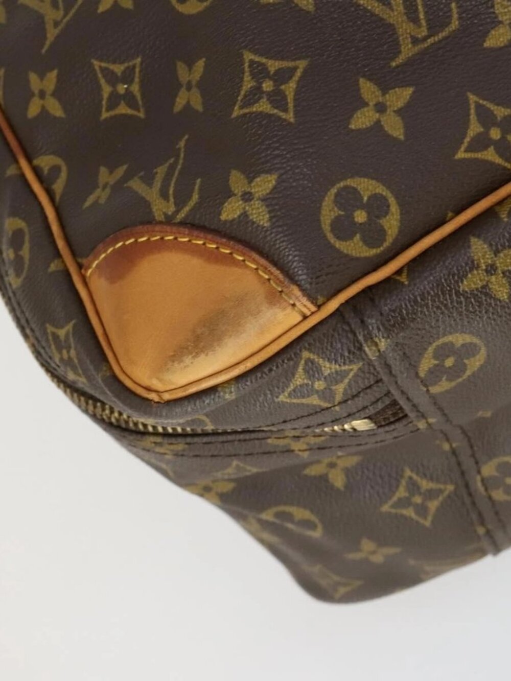LOUIS VUITTON Monogram Sirius 55 Boston Bag M41404 LV Auth 165054 - Picture 4 of 16